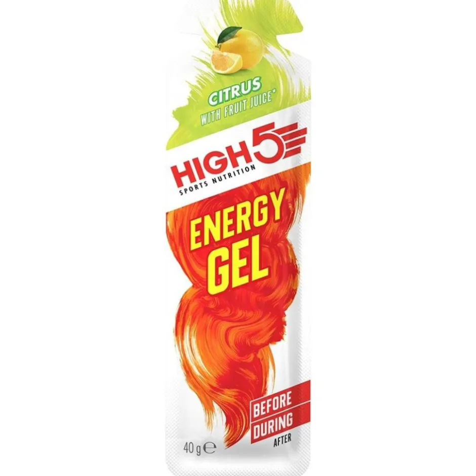 Outdoor Maaltijden < High5 Energy Gel - Koolhydraat Gel - 5x40g