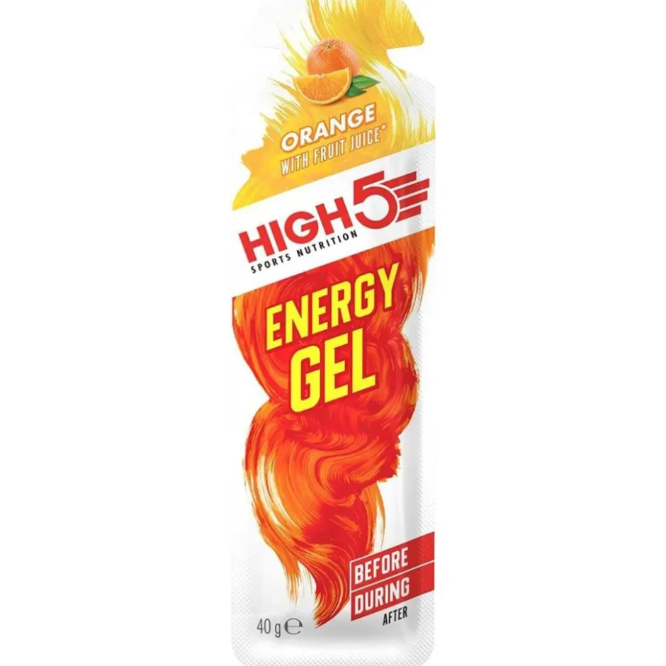 Outdoor Maaltijden < High5 Energy Gel - Koolhydraat Gel - 5x40g