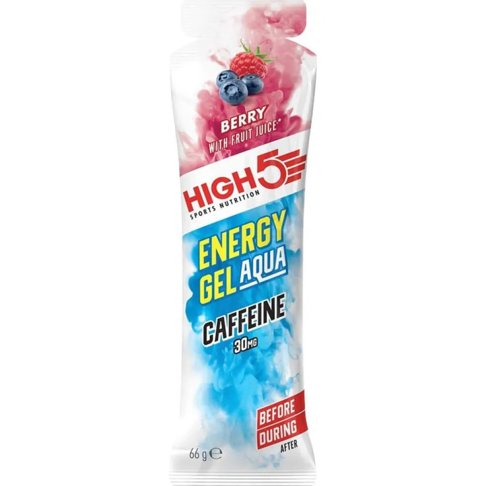 High5 Energy Gel Aqua Caffeine - Koolhydraatgel + Cafeïne - 20x66g