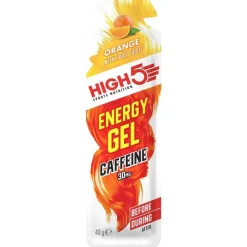 High5 Energy Gel Caffeine - Koolhydraatgel + Cafeïne - 20x40g