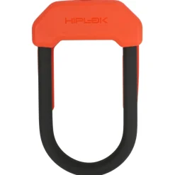 Beugelsloten < Hiplok DX U-Slot 150x85mm - black/orange