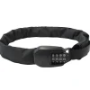 Hiplok Spin Draagbaar 75cm Kettingslot - all black