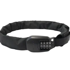 Hiplok Spin Draagbaar 75cm Kettingslot - all black