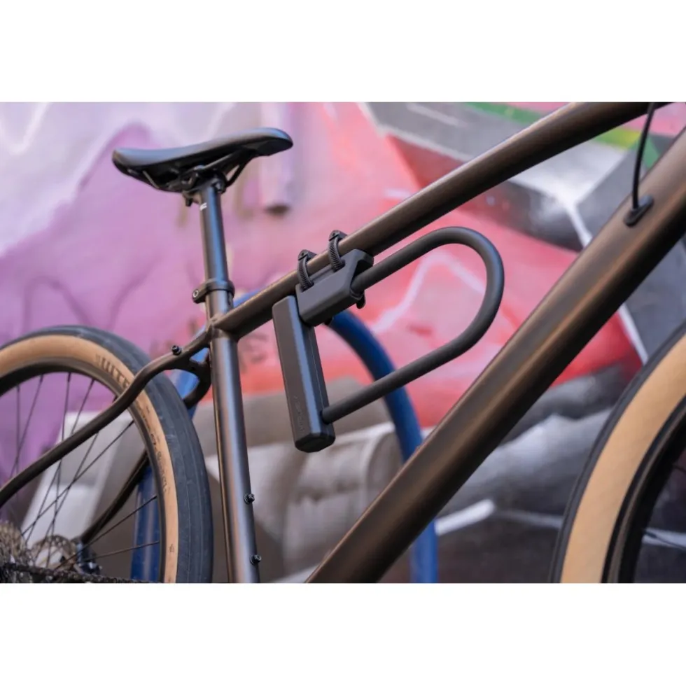 Hiplok Urban D Beugelslot met framebevestiging - all black
