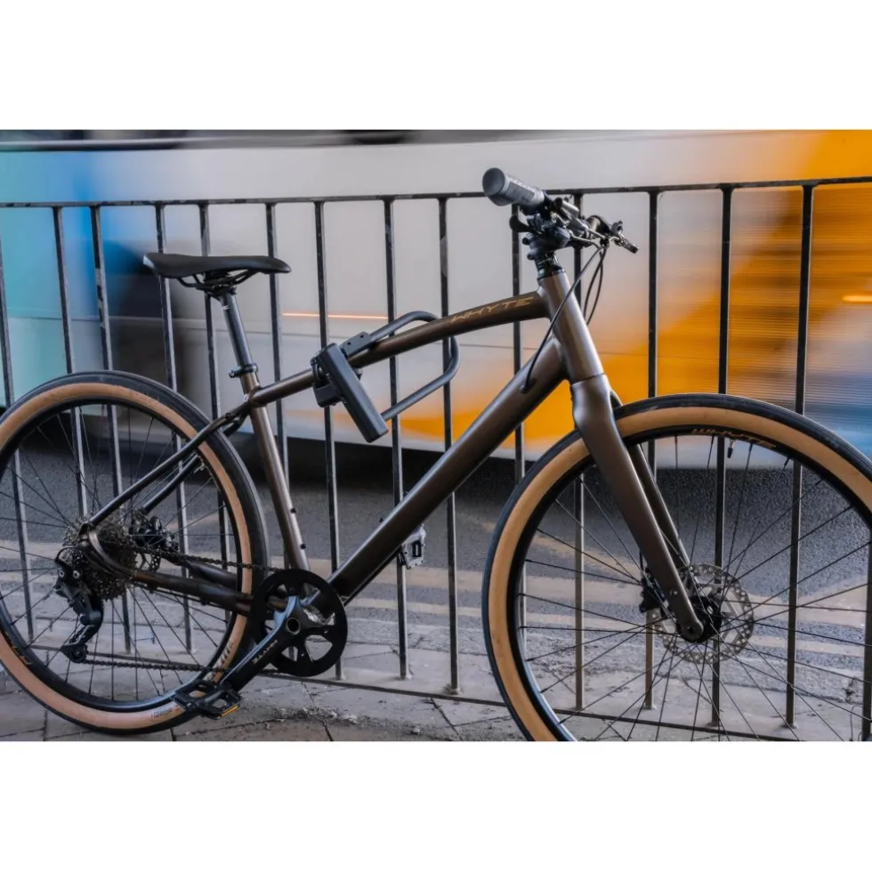Hiplok Urban D Beugelslot met framebevestiging - all black