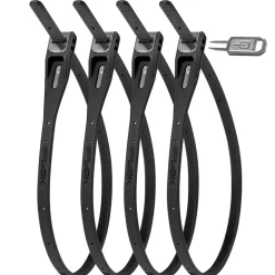 Hiplok Z-Lok 40cm Kabelslot - 4 Stuks - black
