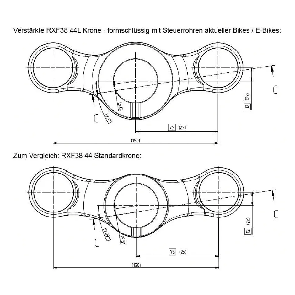 Verende Voorvorken < ÖHLINS RXF38 m.2 Air 29" Voorvork | TTX18 | 180mm | Tapered | 15x110mm Boost - Offset 44L