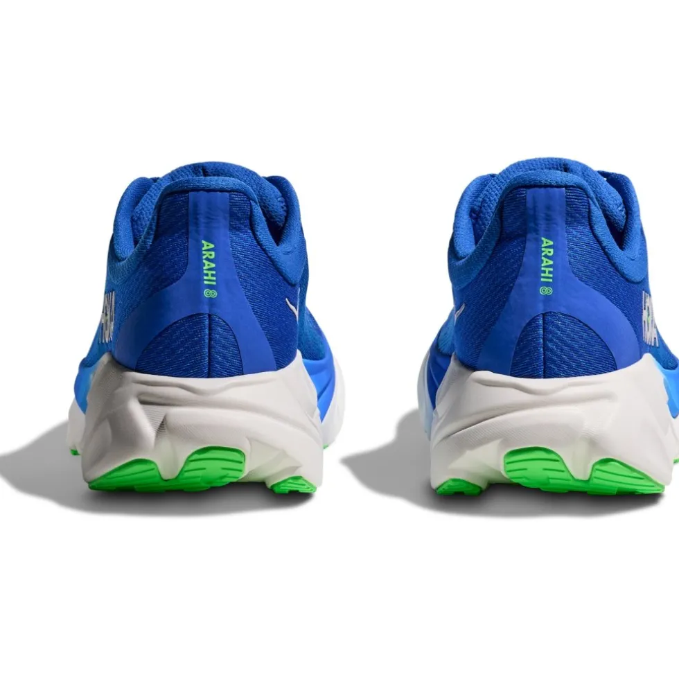 Hoka Arahi 8 Hardloopschoenen Heren - cobalt blue / neon green