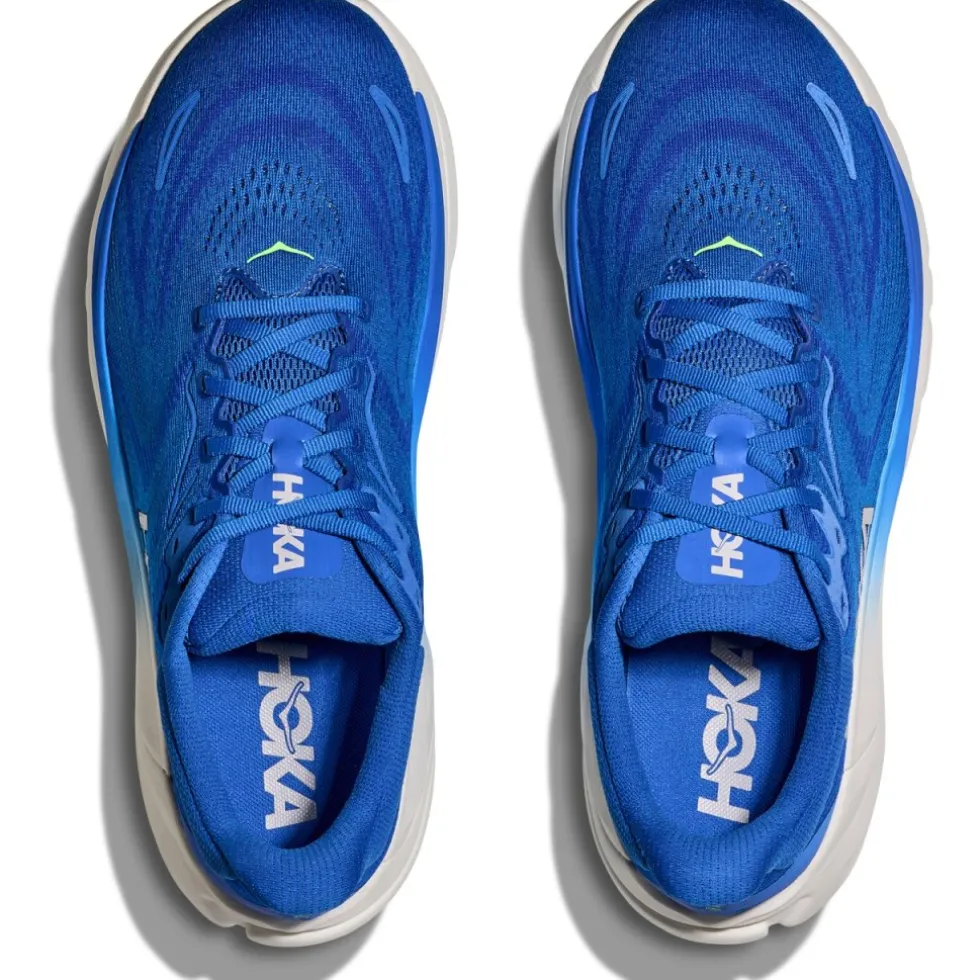 Hoka Arahi 8 Hardloopschoenen Heren - cobalt blue / neon green