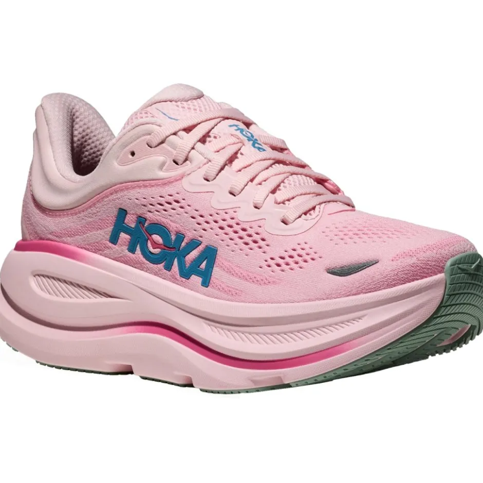 Hardloopschoenen Voor Op De Weg|Schoenen < Hoka Bondi 9 Hardloopschoenen Dames - rose tea / petal