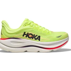 Hoka Bondi 9 Hardloopschoenen Heren - neon yuzu / sunlight