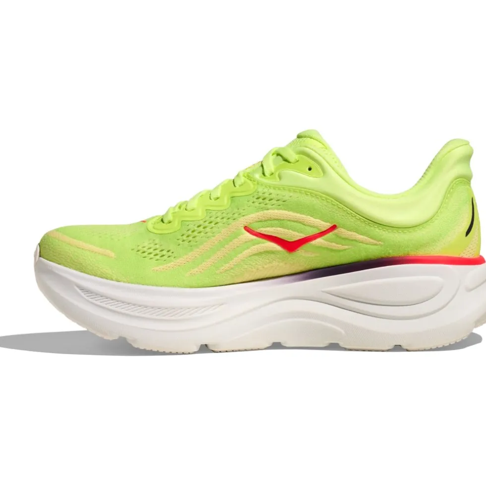 Hoka Bondi 9 Hardloopschoenen Heren - neon yuzu / sunlight
