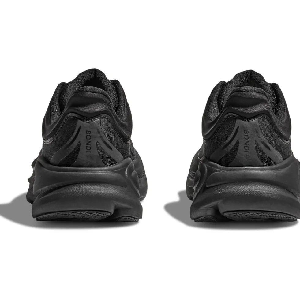 Hoka Bondi 9 Hardloopschoenen Heren - zwart / zwart