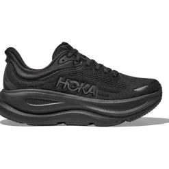 Hoka Bondi 9 Hardloopschoenen Heren - zwart / zwart