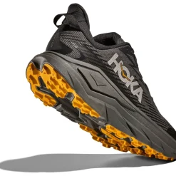 Hoka Challenger 8 GTX Hardloopschoenen Heren - asphalt grey / varsity yellow