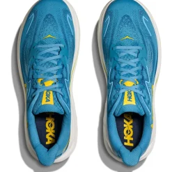 Hoka Clifton 10 Hardloopschoenen Heren - alpine blue / foggy night