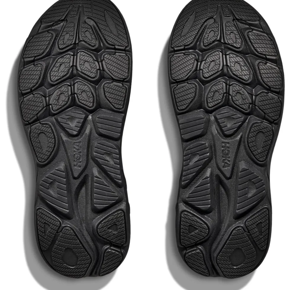 Hoka Clifton 10 Hardloopschoenen Heren - zwart / zwart