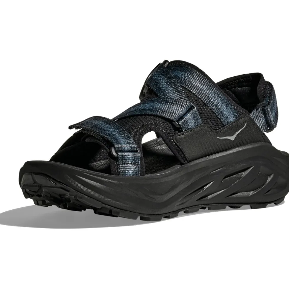 Hoka Infini Hike TC Sandalen Dames - zwart / zwart