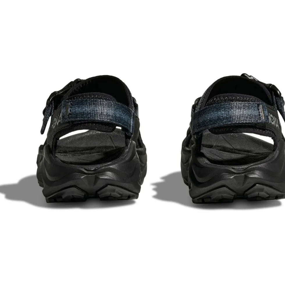 Hoka Infini Hike TC Sandalen Dames - zwart / zwart
