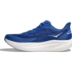 Hoka Mach 7 Hardloopschoenen Heren - cobalt blue / neon green