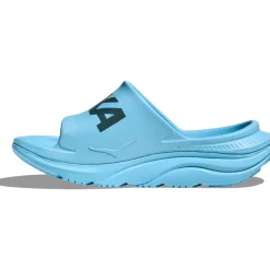Hoka Ora Athletic Slide Schoenen Unisex - soaring blue / faded navy