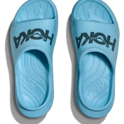 Hoka Ora Athletic Slide Schoenen Unisex - soaring blue / faded navy