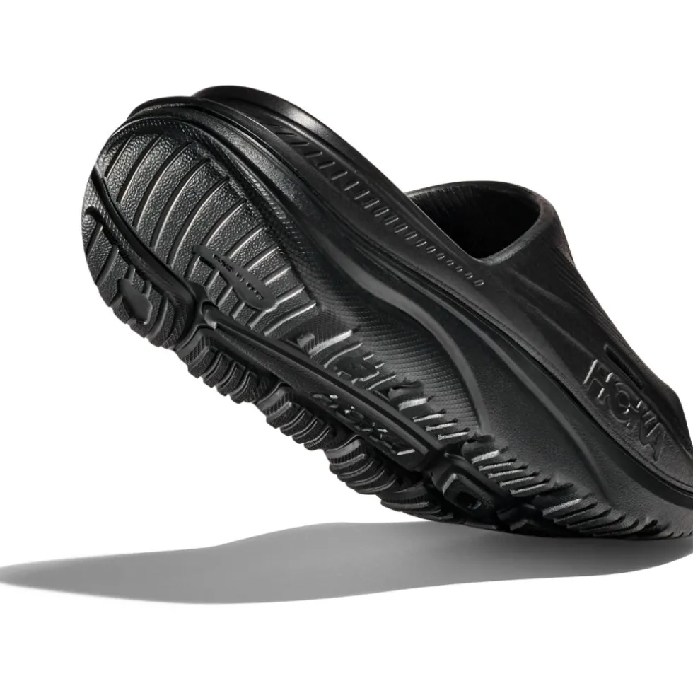 Hoka Ora Recovery Slide 3 Badslippers Unisex - zwart / zwart