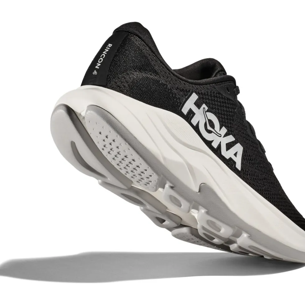 Hoka Rincon 4 Hardloopschoenen Heren - zwart / wit
