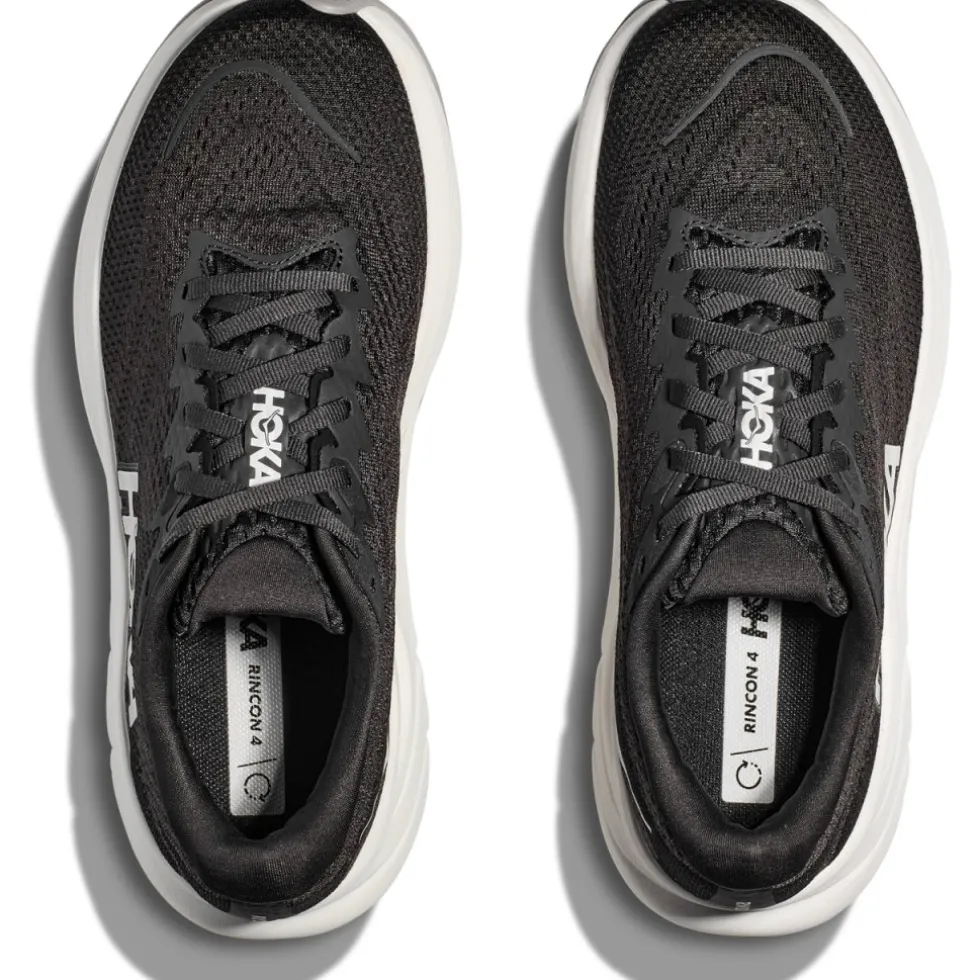 Hoka Rincon 4 Hardloopschoenen Heren - zwart / wit