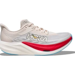 Hoka Rocket X 3 Hardloopschoenen Unisex - alabaster / frost