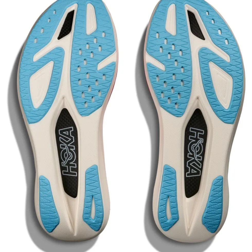 Hoka Rocket X 3 Hardloopschoenen Unisex - alabaster / frost