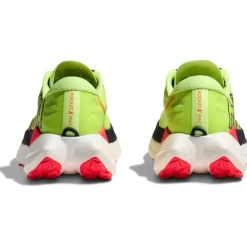 Hoka Rocket X Trail Running Schoenen Heren - neon yuzu / neon flame
