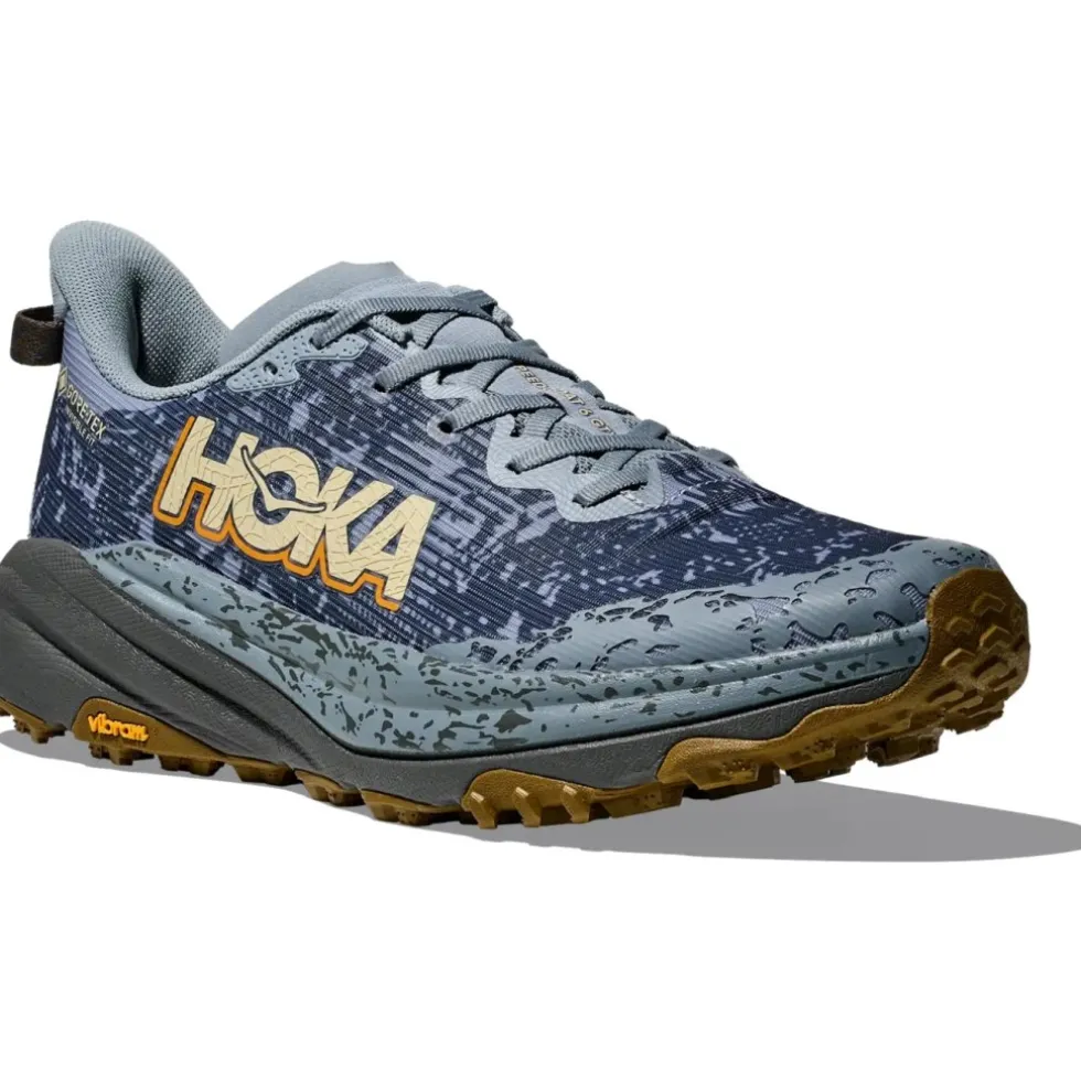 Hoka Speedgoat 6 GTX Hardloopschoenen Heren - washed blue / asphalt grey