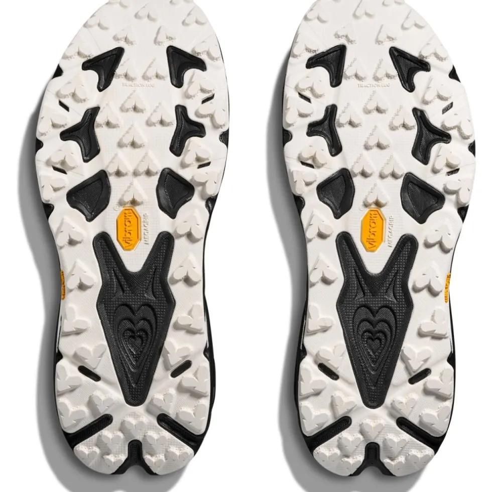 Hoka Speedgoat 7 Hardloopschoenen Heren - black / white