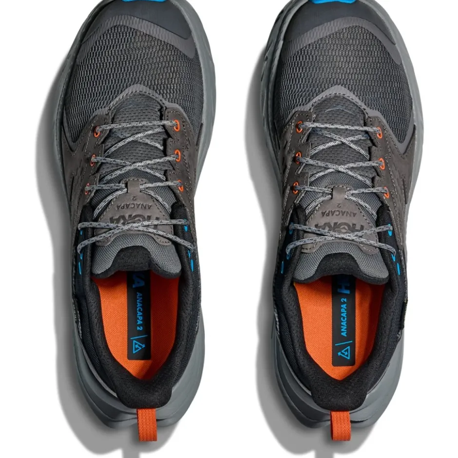 Wandelschoenen|Wandelschoenen < Hoka Anacapa 2 Low GTX Wandelschoenen Heren - satellite grey / zwart