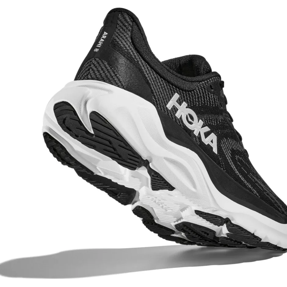 Hardloopschoenen Voor Op De Weg|Schoenen < Hoka Arahi 8 Hardloopschoenen Dames - zwart / wit