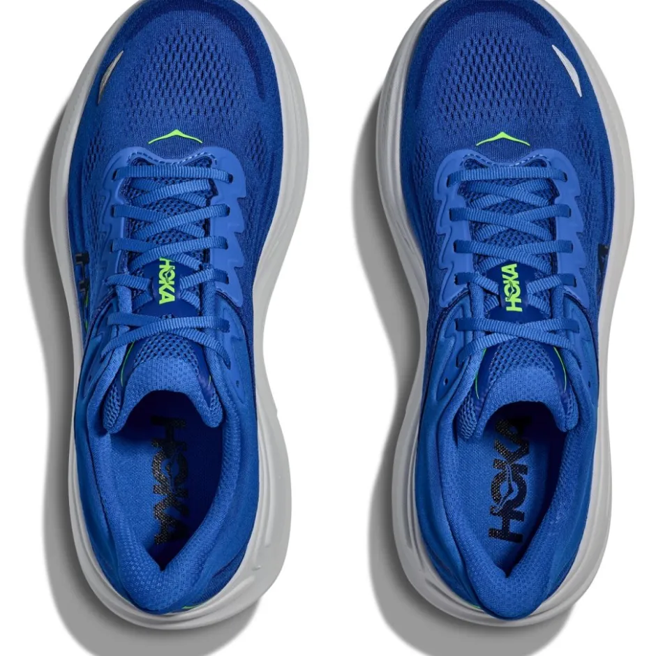 Hardloopschoenen Voor Op De Weg|Hardloopschoenen Heren < Hoka Bondi 9 Hardloopschoenen Heren - cobalt blue / ultramarine