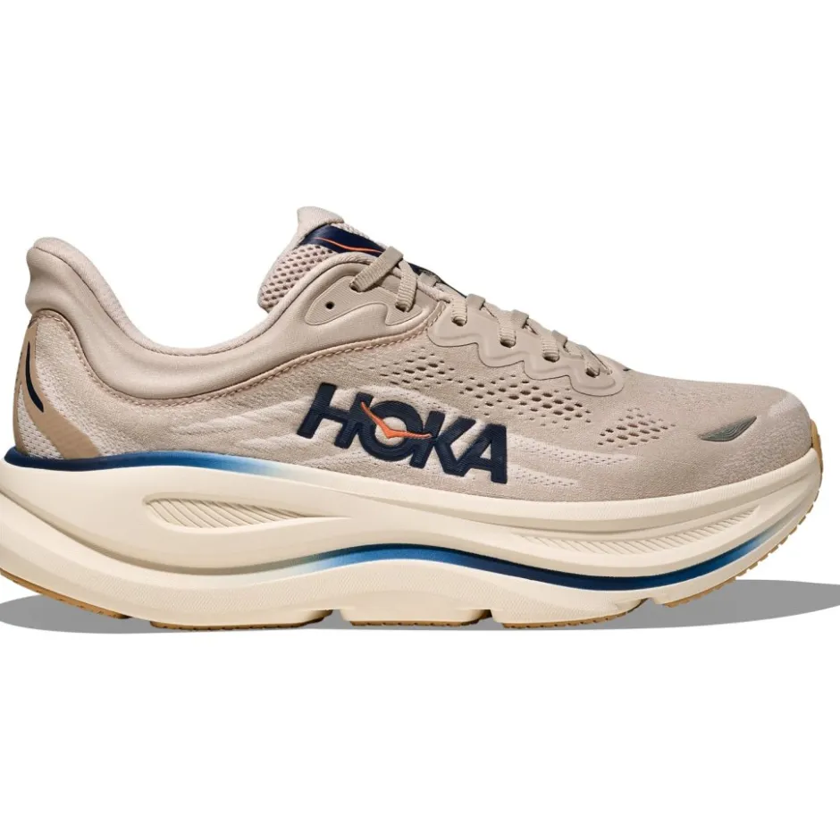 Hardloopschoenen Voor Op De Weg|Hardloopschoenen Heren < Hoka Bondi 9 Hardloopschoenen Heren - stucco / grout