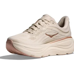 Hoka Bondi 9 Hardloopschoenen Dames - oat milk / rose gold