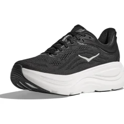 Hoka Bondi 9 Hardloopschoenen Dames - zwart / wit