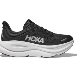 Hoka Bondi 9 Hardloopschoenen Dames - zwart / wit