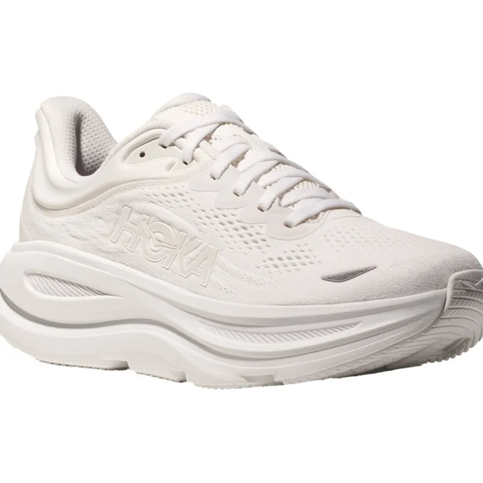Hoka Bondi 9 Hardloopschoenen Dames - wit / wit