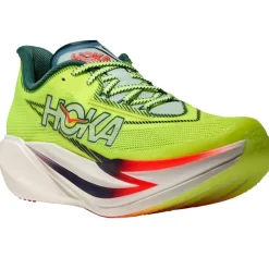 Hardloopschoenen Voor Op De Weg < Hoka Cielo X 1 3.0 Hardloopschoenen Unisex - neon yuzu / thyme