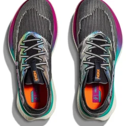 Hoka Cielo X 1 Hardloopschoenen Unisex - zwart / electric aqua