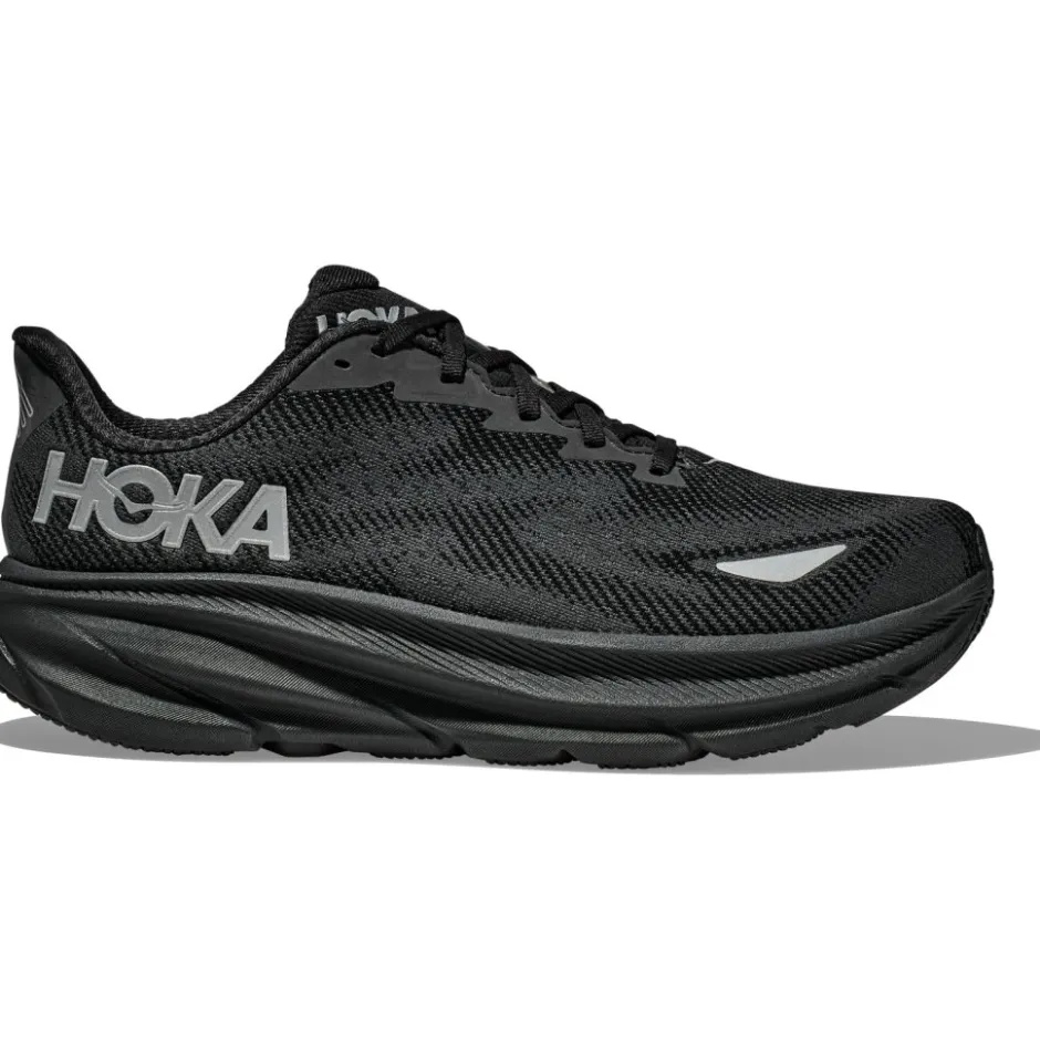 Hardloopschoenen Voor Op De Weg|Hardloopschoenen Heren < Hoka Clifton 9 GTX Hardloopschoenen Heren - zwart / zwart