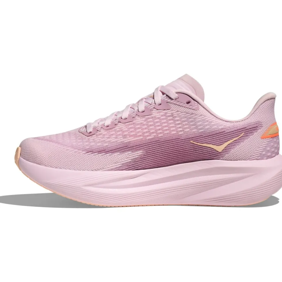 Hoka Mach 7 Hardloopschoenen Vrouwen - lilac cream / tangerine glow