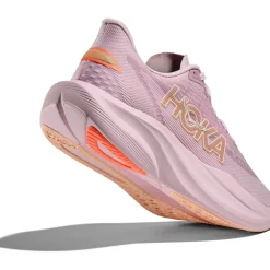 Hoka Mach 7 Hardloopschoenen Vrouwen - lilac cream / tangerine glow