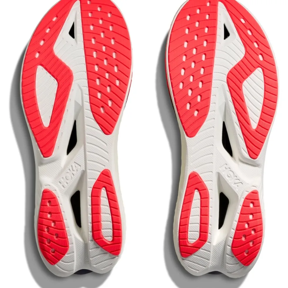 Hoka Mach X 3 Hardloopschoenen Heren - neon yuzu / squid ink