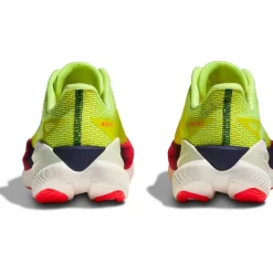 Hoka Mach X 3 Hardloopschoenen Dames - neon yuzu / squid ink