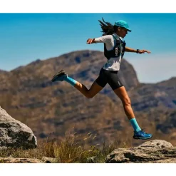 Hoka Mafate 5 Hardloopschoenen Dames - ambient blue / rosemary